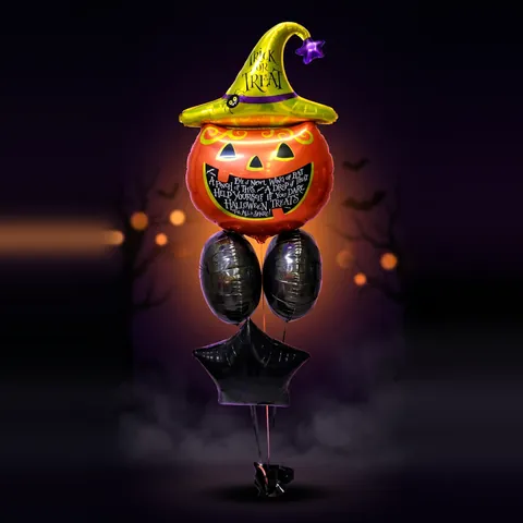 Arreglo Halloween calabaza