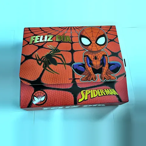 Caja Spider-Man Feliz día